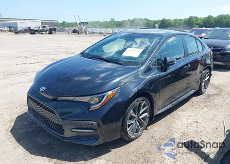 2022 Toyota Corolla Se z USA, uszkodzony, nr VIN 5YFS4MCE1NP105543